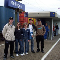 Foto der Gruppe beim Start nach Sydney